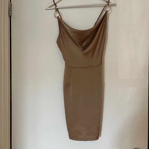 Gold party dress - Picture 2 of 2